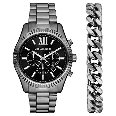 Michael Kors MK9217SET Erkek Kol Saati ve Bileklik Seti