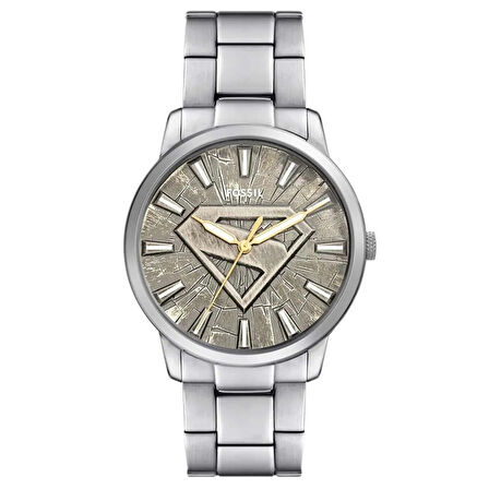 Fossil FLE1207SET Superman x Fossil Limited-Edition S-Shield Erkek Kol Saati