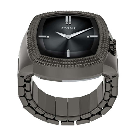 Fossil FLE1212 Nick Jonas x Fossil Machine Luxe Grey Vignette Yüzük Saat