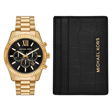 Michael Kors MK9245SET Erkek Kol Saati ve Kartlık