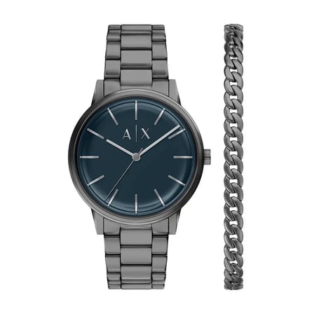 Armani Exchange AX7183SET Erkek Kol Saati ve Bileklik Seti