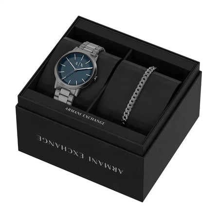 Armani Exchange AX7183SET Erkek Kol Saati ve Bileklik Seti