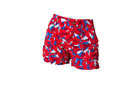 Alberto Arya-K Jersey Summer Print Kadın Kısa Şort