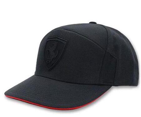 PUMA Scuderia Ferrari Sportswear Style Low Curve Cap SİYAH 02348601