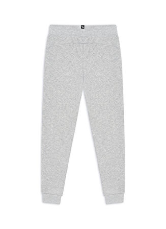 Puma Gri Kız Çocuk Lastikli Uzun Düz Eşofman Altı 84759202 Girls ESS Sweat Pants FL c