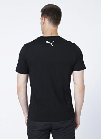 Puma O Yaka Baskılı Siyah Erkek T-Shirt 84898501 BPPO-002908 BlankBasePrime