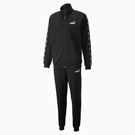 Puma Tape Poly Suit cl SİYAH Erkek Eşofman Takımı