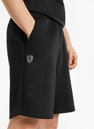 Puma Siyah Erkek Kısa Şort 53333901 Ferrari Style Sweat Sho