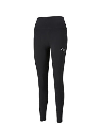Puma 84819601 HER High-Waist Leggings PU Siyah Düz Kadın Tayt