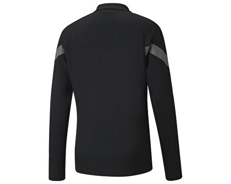 Puma Teamfinal Training 1/4 Zip Top Erkek Futbol Antrenman Ceketi 65737503 Siyah