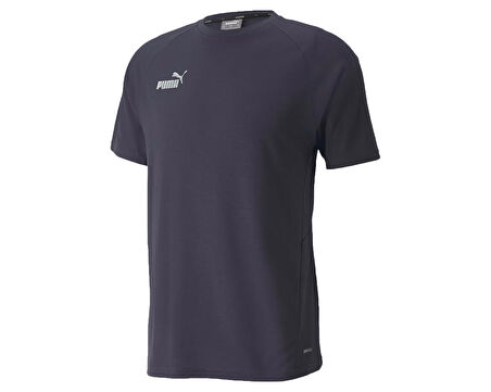 Puma Teamfinal Casuals Tee Erkek Futbol Tişörtü 65738506 Lacivert