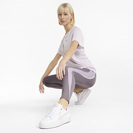 Puma Evostripe High-Waist 7/8 Tights Kadın Pembe G