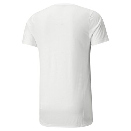 Puma Evostripe Tee Erkek Beyaz Günlük T-shirt - 84