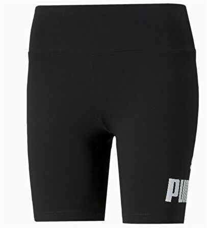 Puma ESS 7" Logo Short Leggings Siyah Kadın Kısa Tayt 848347 01