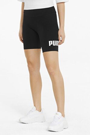 ESS 7" Logo Short Legging Siyah Kadın Tayt