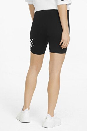ESS 7" Logo Short Legging Siyah Kadın Tayt