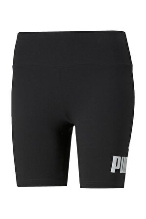 ESS 7" Logo Short Legging Siyah Kadın Tayt