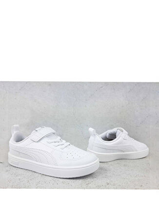 Puma Beyaz Erkek Çocuk Yürüyüş Ayakkabısı 38583601 Puma Rickie AC+ PS Puma Wh