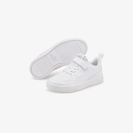 Puma Puma Rickie AC+ PS BEYAZ Çocuk Günlük Ayakkabı