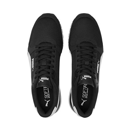 Puma St Runner V3 Mesh Erkek Siyah Günlük Spor Aya