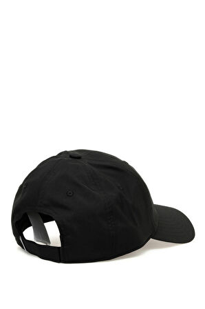 Poly Cotton Cap  Blac Siyah Unisex Şapka