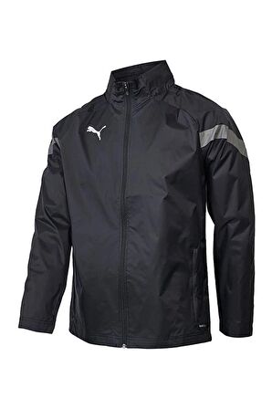 Puma Teamfinal All Weather Jacket Erkek Futbol Antrenman Ceketi 65738203 Siyah