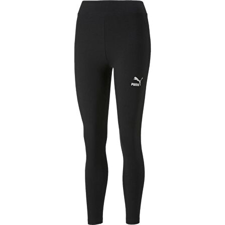 535612-01 Puma Classics High Waist Leggings Kadın Eşofman Alt BLACK