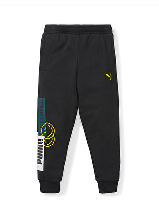 Puma Normal Paça Siyah Erkek Çocuk Eşofman Altı 67035401 PUMA x SW Sweatpants TR cl