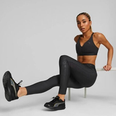 Puma Low Impact Elite Strappy Bra Puma Black