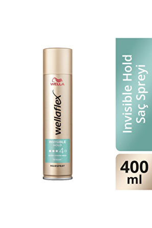 Wella Wellaflex Invisible Hold Görünmez Tutuş Sağlayan Saç Spreyi Extra Strong Hold  400 ml - 4/5 Ho