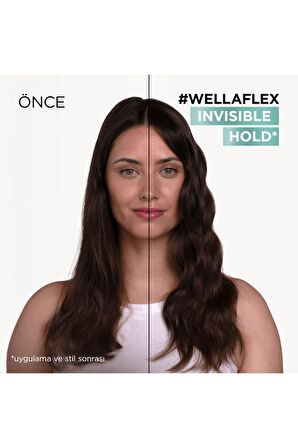 Wella Wellaflex Invisible Hold Görünmez Tutuş Sağlayan Saç Spreyi Extra Strong Hold  400 ml - 4/5 Ho