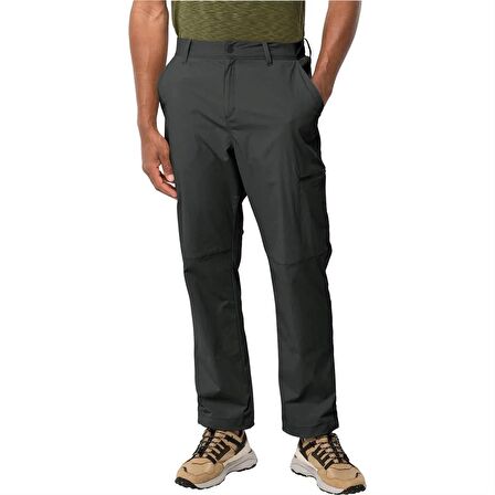 Jack Wolfskin Wanderthirst Pants M Erkek Antrasit Outdoor Pantolonu