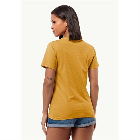 Jack Wolfskin Essentıal T W Hardal Kadın T-Shirt