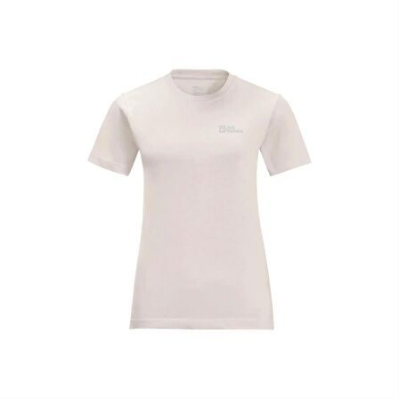 Jack Wolfskin Essential W Kadin Beyaz T-Shirt