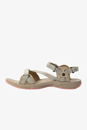 Jack Wolfskin Lakewood Rıde Kadın Sarı Outdoor Sandalet 4019041-5156