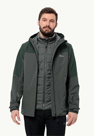 Jack Wolfskin Glaabach 3In1 JKT M Erkek Outdoor Ceket