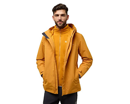 Jack Wolfskin Altenberg 3In1 Jkt M Erkek Outdoor Montu A61864-M0043 Sarı