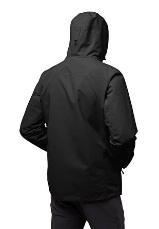 Jack Wolfskin Altenberg 3IN1 JKT M Erkek Outdoor Ceket A61864-6000 Black