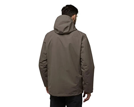 Jack Wolfskin Altenberg 3In1 Jkt M Erkek Outdoor Montu A61864-5719 Kahverengi