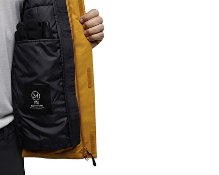 Jack Wolfskin Jasper 3In1 Jkt M Erkek Outdoor Montu A61858-M0043 Sarı