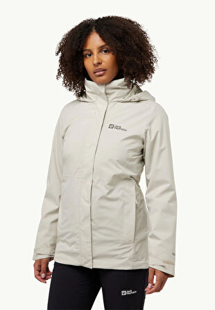 Jack Wolfskin Rotwand 3İn1 Jkt W Kadın Mont-Ceket A60333