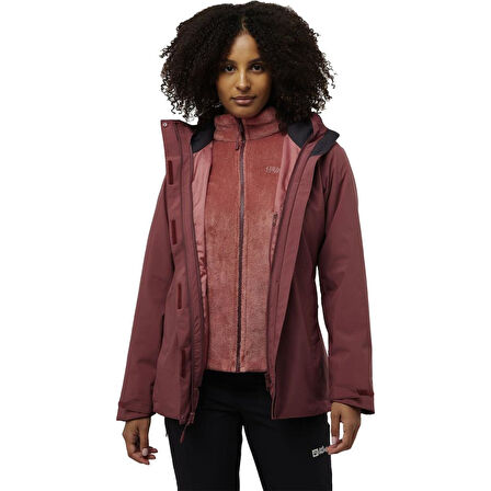 Jack Wolfskin Rotwand 3in1 Kadın Ceket