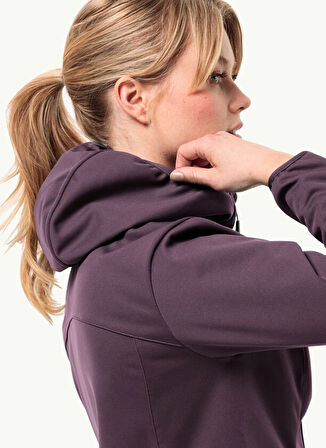 Mor Erkek Kapüşon Yaka Regular Fit Ceket 1307481-I0081WINDHAIN HOODY W