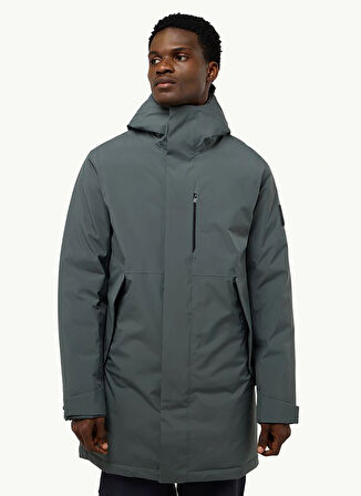 Yeşil Erkek Kapüşon Yaka Regular Fit Ceket A60201BRANDENBURGER COAT M