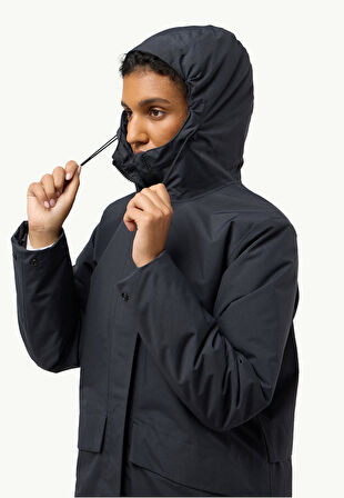 Jack Wolfskin Tempelhop Su Geçirmez Kadın Mont-A60202