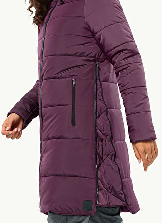 Mor Erkek Kapüşon Yaka Regular Fit Ceket 1206981-I0082EISBACH COAT W