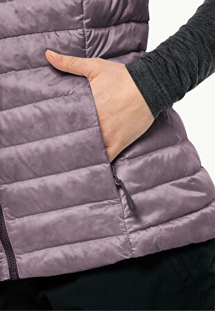 Jack Wolfskin Pilvi Down Vest W Kadın Yelek 1207771-I0083 Wild Blossom