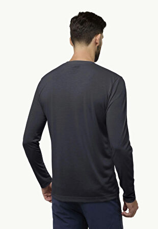 Jack Wolfskin Vonnan Ls T M Erkek Tişört A60291