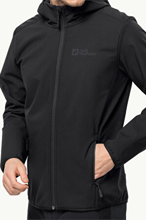 Jack Wolfskin Bornberg Hoody Erkek Softshel Mont 1307471-T0138