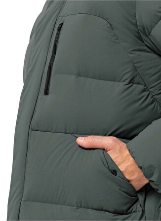 Yeşil Kadın Kapüşon Yaka Regular Fit Ceket 1207421-4136ROEMERTOR JKT M